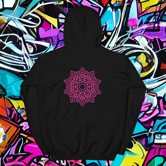 • urban streetwear hoodie black back print
• black hoodie oversized fit street style
