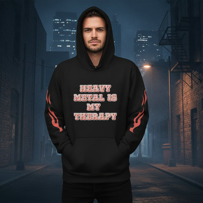• black urban hoodie streetwear front view
• black hoodie premium heavyweight fabric detail