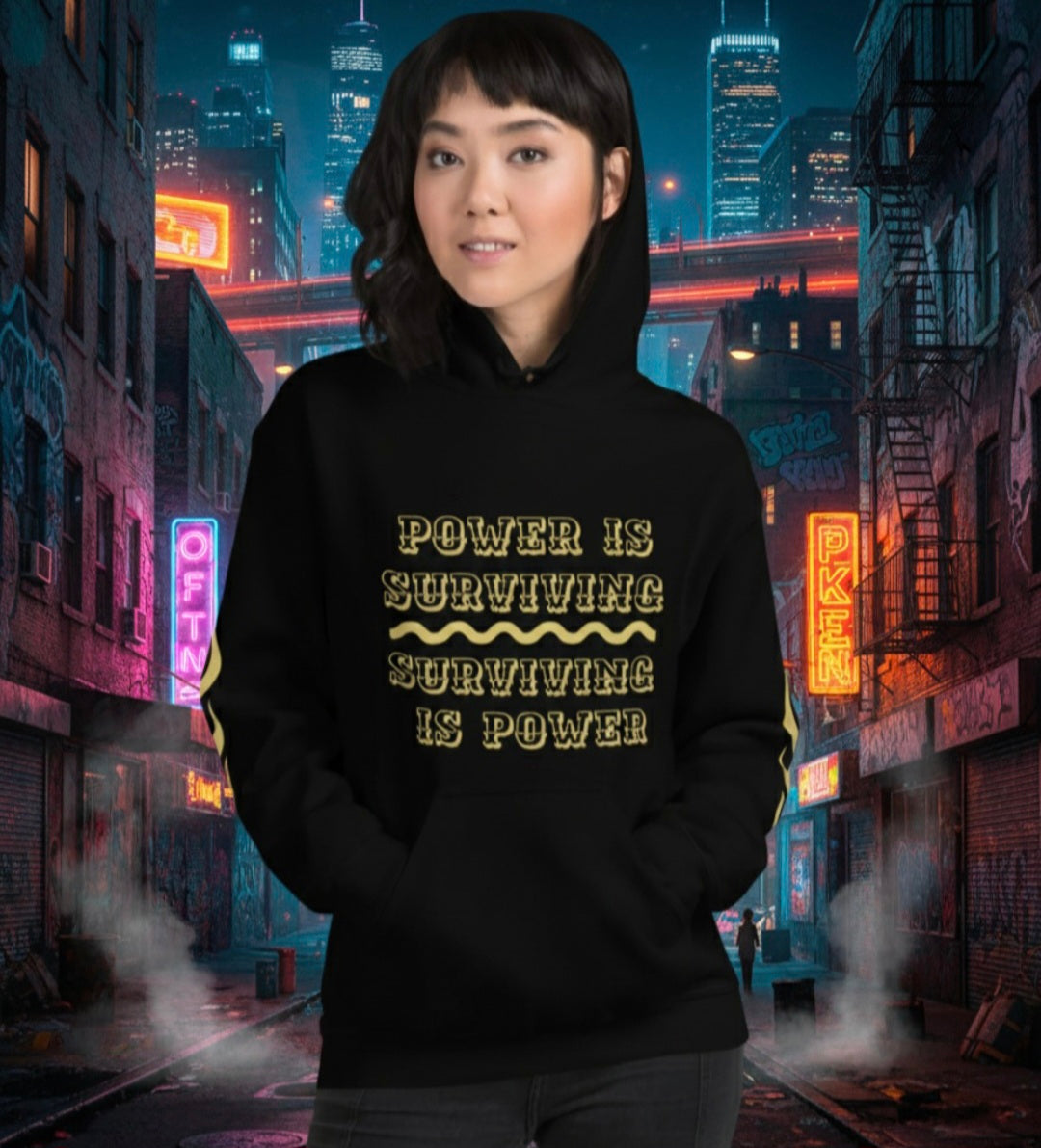 black urban hoodie streetwear – Shadows1981