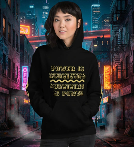 black urban hoodie streetwear – Shadows1981