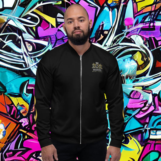 Printed Premium Bomber Jacket Streetwear Urban Front