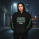 • black urban hoodie streetwear front view
• black hoodie premium heavyweight fabric detail
