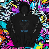 Urban Hoodie 2 zwart premium streetwear pullover hoodie front