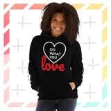 Urban Hoodie 25 zwart premium streetwear pullover hoodie front