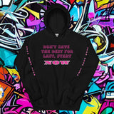 Urban Hoodie 5 zwart premium streetwear pullover hoodie front