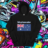 Urban Hoodie 33 zwart premium streetwear pullover hoodie front