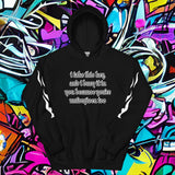 Urban Hoodie 28 zwart premium streetwear pullover hoodie front